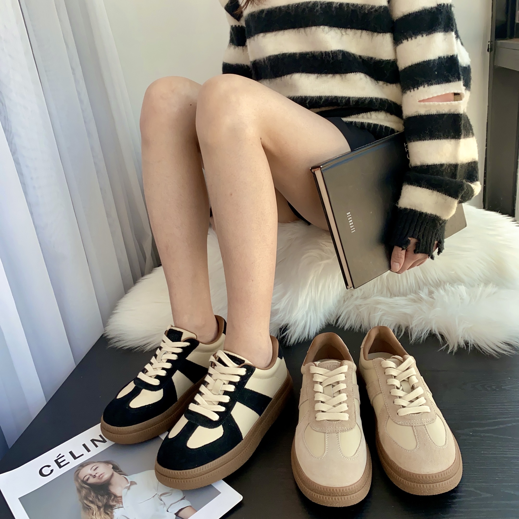 2022-winter-comfortable-flat-shoes-american-retro-genuine-leather-suede-derby-shoes-casual-versatile 2022 Winter Comfortable Flat Shoes American Retro Genuine Leather Suede Derby Shoes Casual Versatile