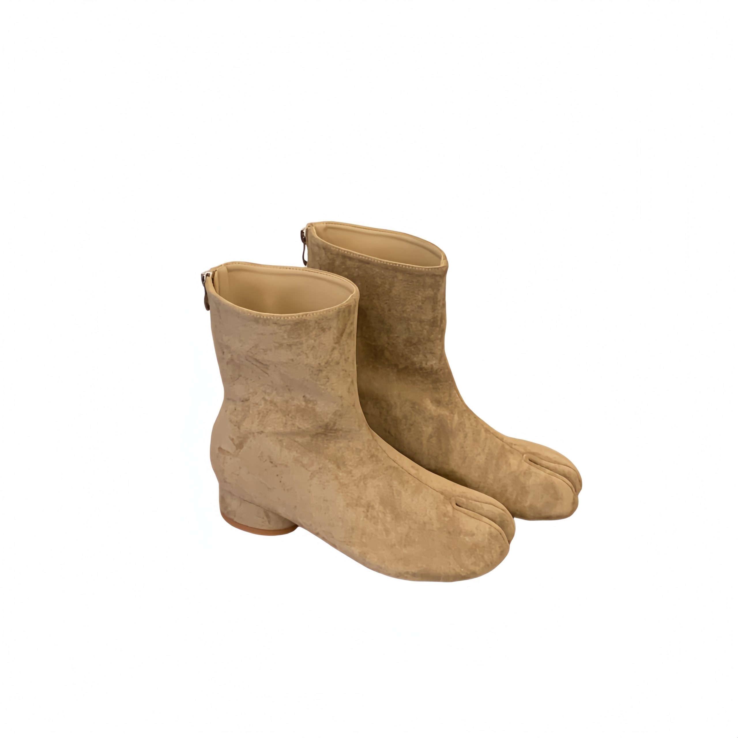 2026-new-french-retro-pointed-toe-chunky-heel-short-boots-autumn-winter-split-toe-slim-boots_4 2026 New French Retro Pointed Toe Chunky Heel Short Boots Autumn Winter Split Toe Slim Boots