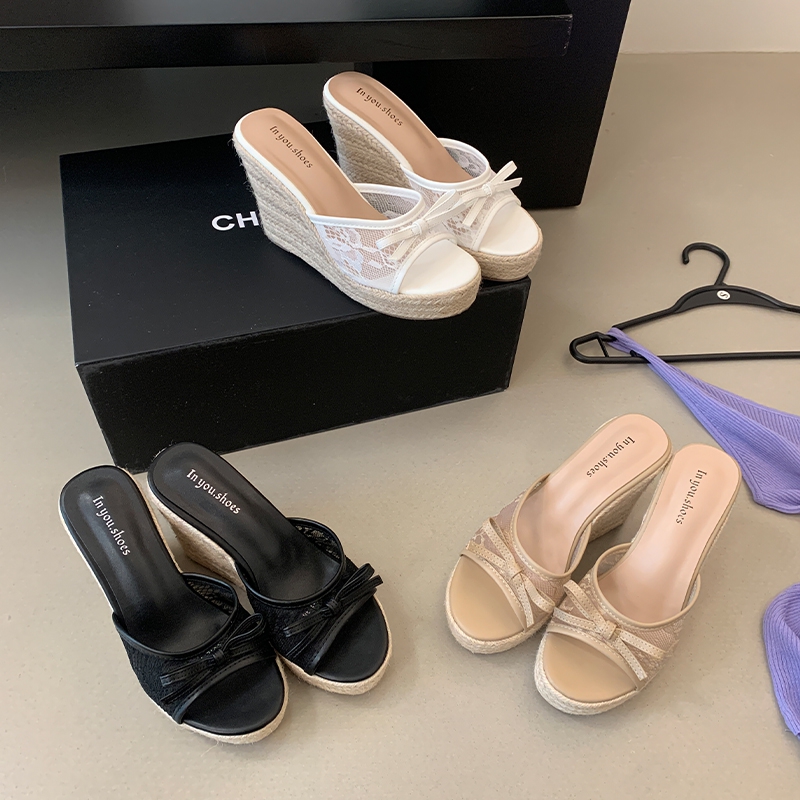 2026-new-platform-thick-sole-height-increasing-open-toe-slippers-high-heel-bow-woven-wedge-one-strap-women-summer-slippers_2 2026 New Platform Thick Sole Height Increasing Open Toe Slippers High Heel Bow Woven Wedge One Strap Women Summer Slippers