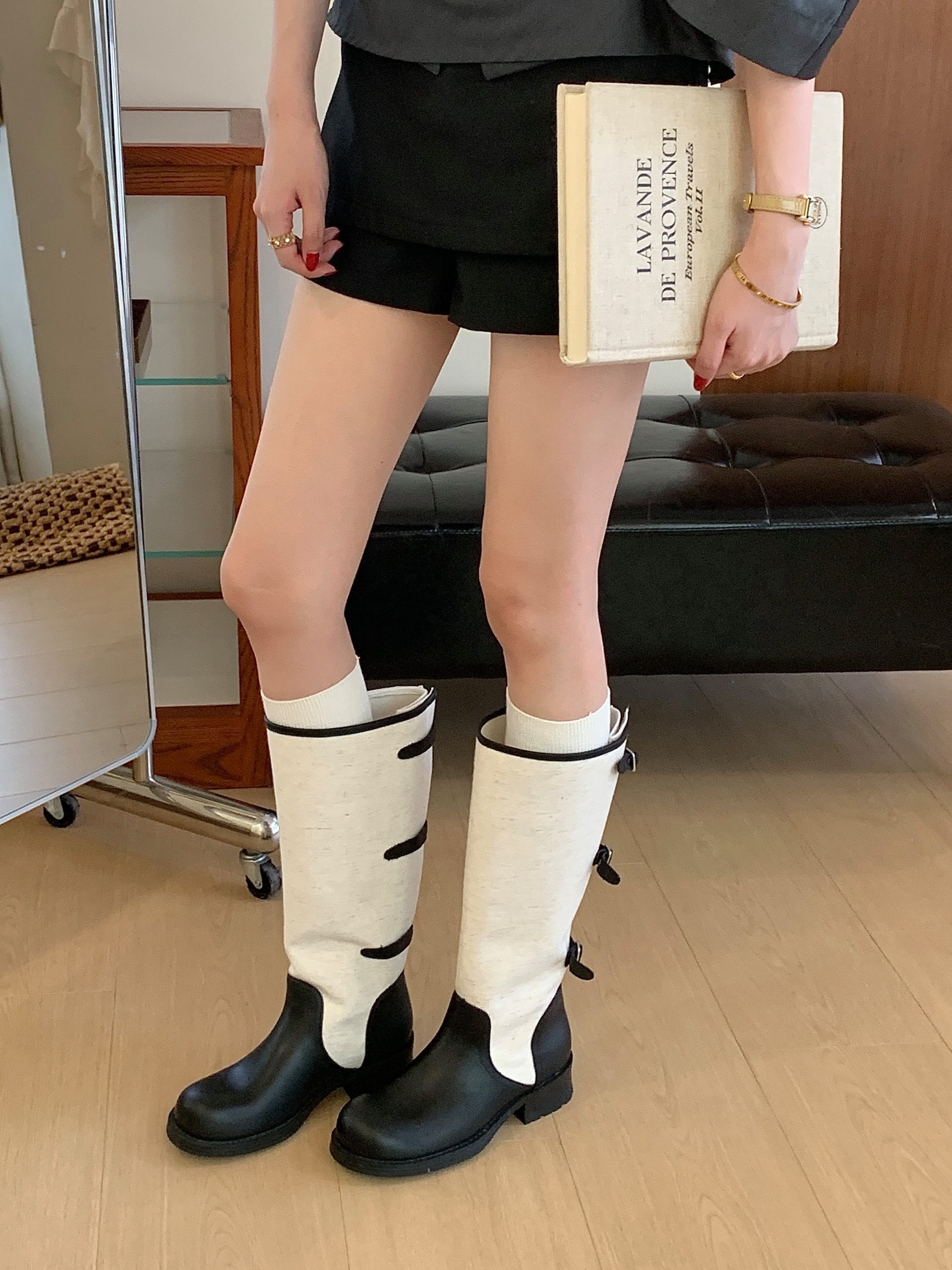 2026-new-western-cowboy-boots-stacked-heel-retro-patchwork-slip-on-thick-sole-high-top-martin-boots-for-women_2 2026 New Western Cowboy Boots Stacked Heel Retro Patchwork Slip-On Thick Sole High Top Martin Boots for Women