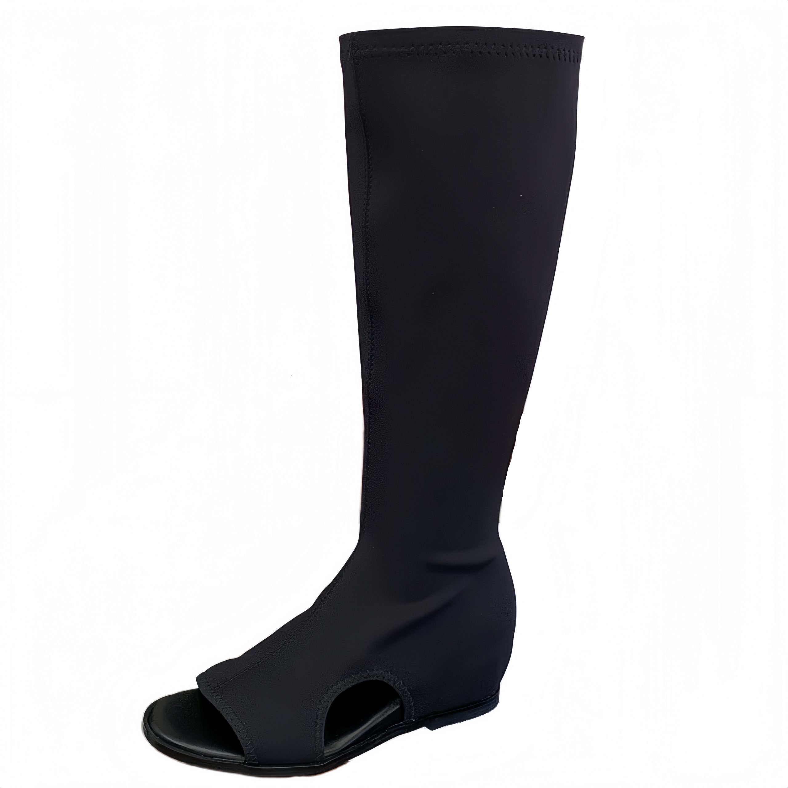 french-style-hidden-wedge-summer-boots-2026-new-womens-hollow-out-boots-vacation-style_4 French Style Hidden Wedge Summer Boots 2026 New Women's Hollow Out Boots Vacation Style