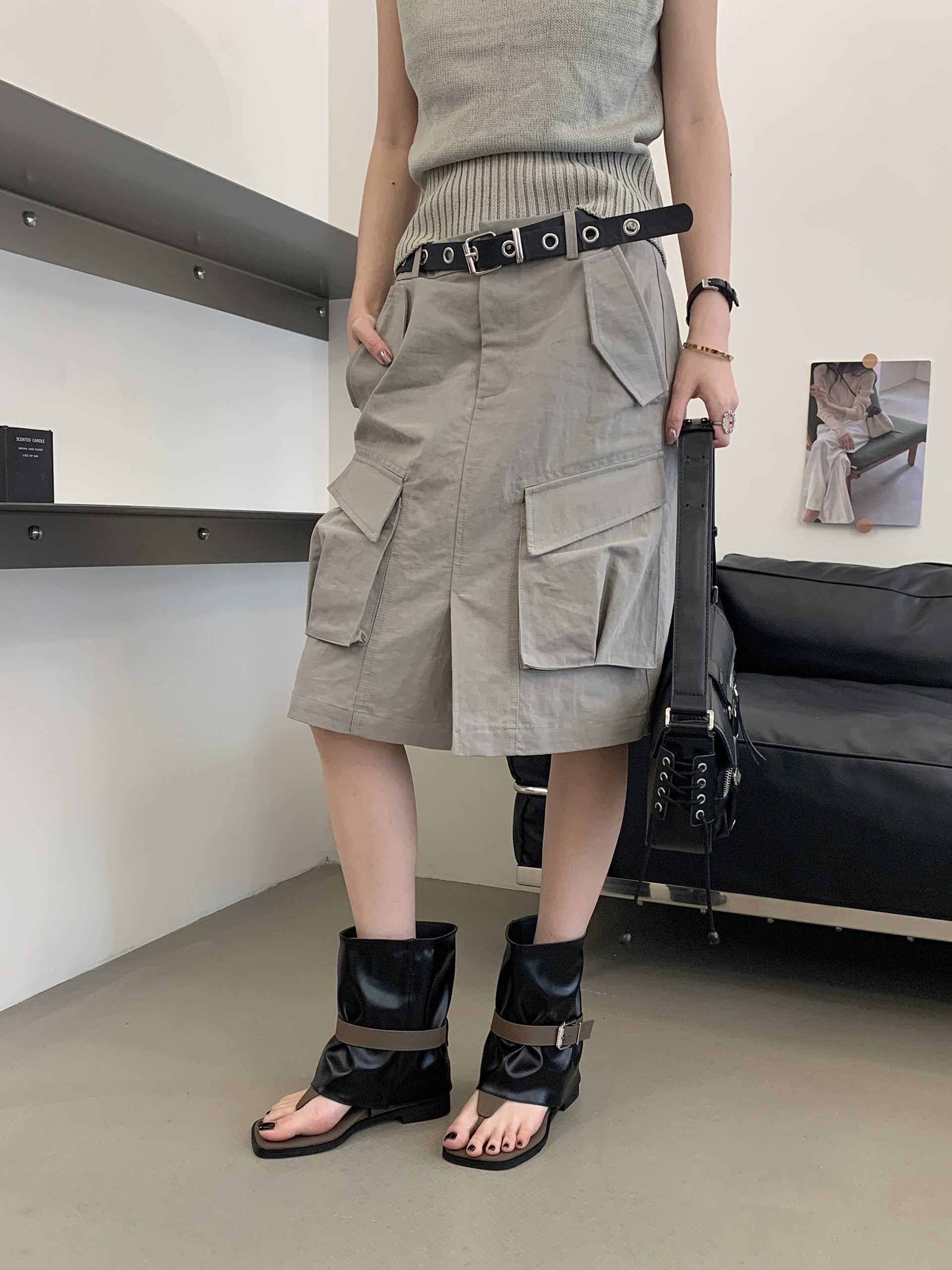 French Style Hidden Wedge Summer Boots 2026 New Women's Sandals Vacation Dress Boots